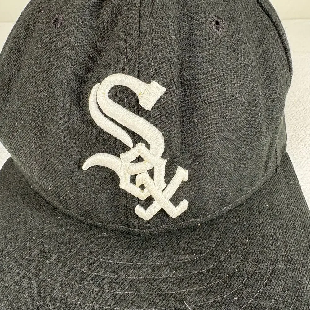 Chicago White Sox MLB Baseball Hat 2007-11 New Era 59FIFTY On Field Cap 7 1/2